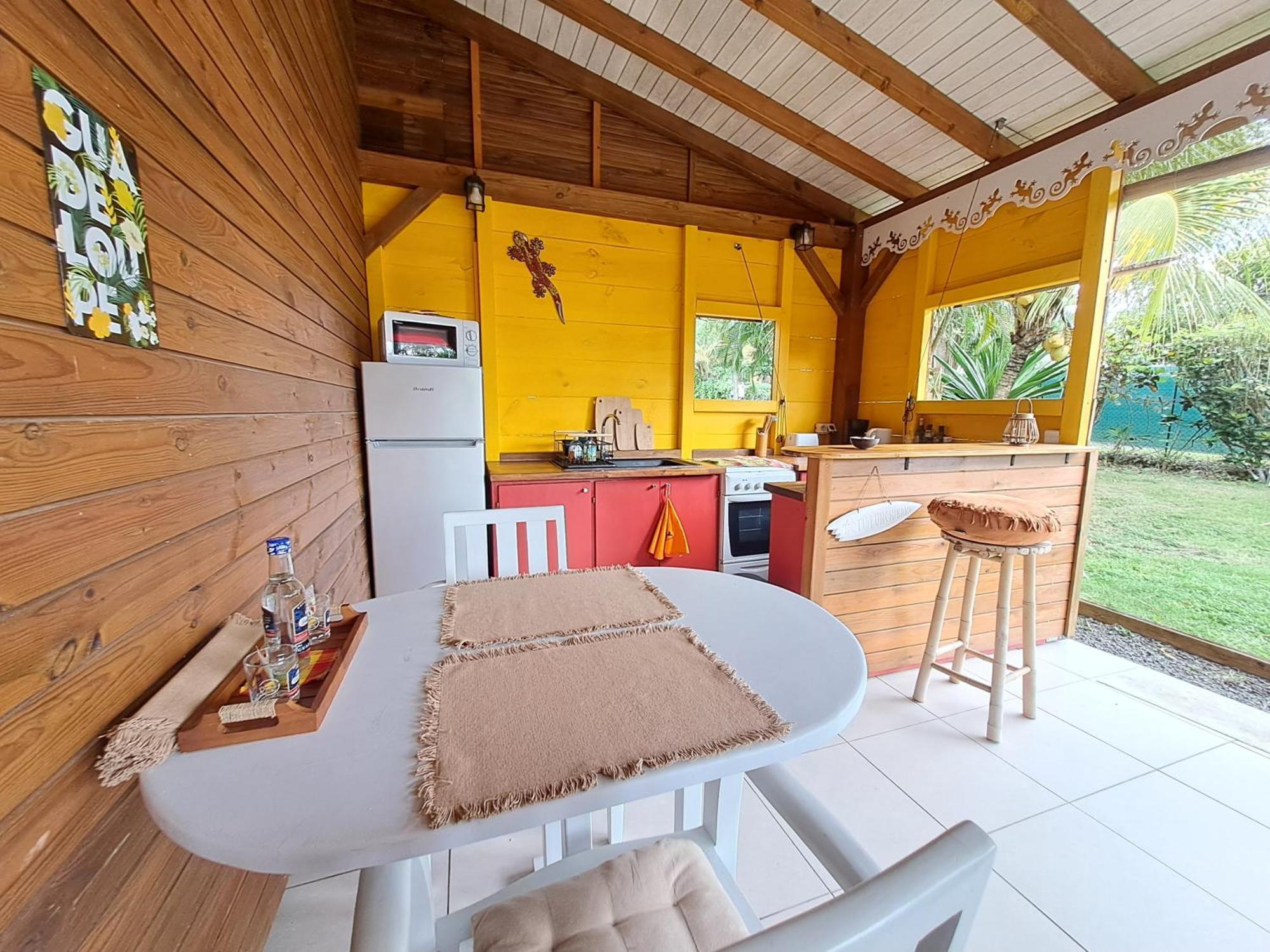 Yuka Lodge - Charme&Confort en pleine Nature Sainte-Anne  Exterior foto